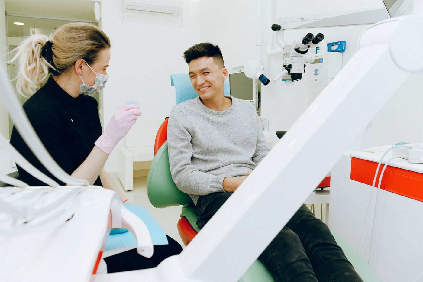 Dental clinic treatment room